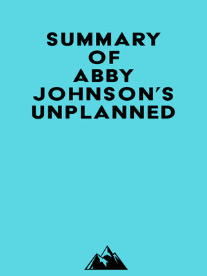 cover image of Summary of Abby Johnson's Unplanned